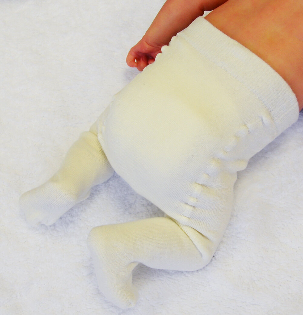 Strumpfhose in Creme für Baby und Kinder 50 56 62 68 74 80 86 92