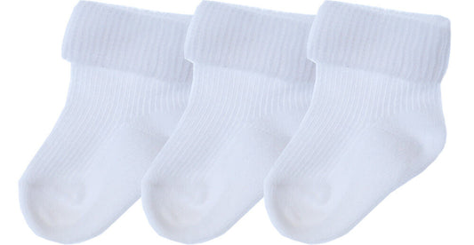 weiße Baby Socken 3er Pack Söckchen