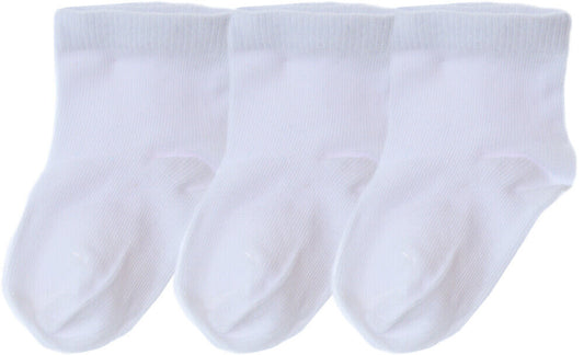 weiße Baby Socken 3er Pack Söckchen