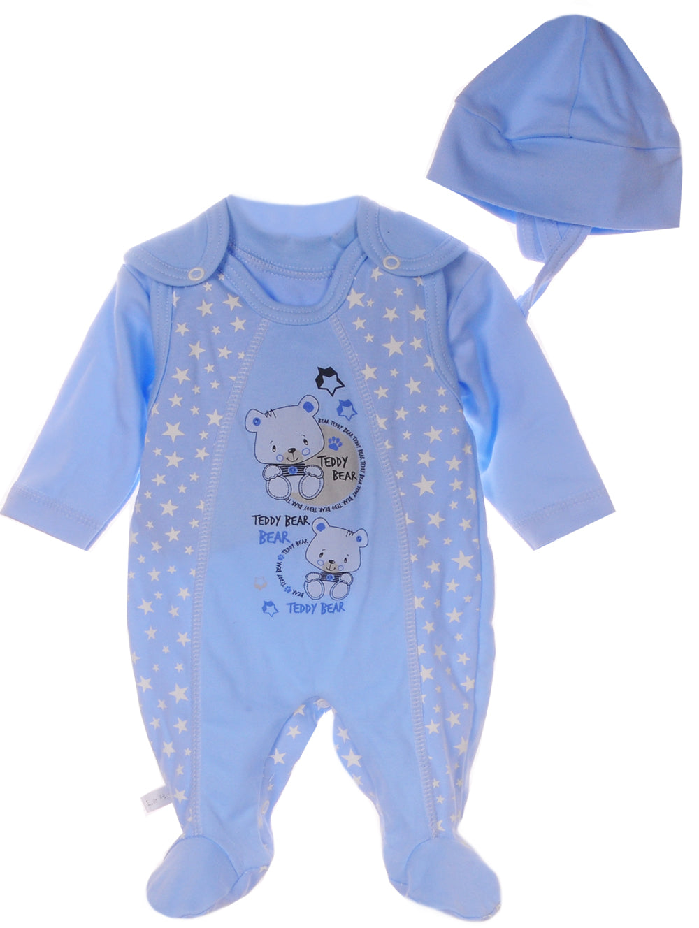 Strampler Mütze und Hemdchen Baby Anzug 44 50 56 62 68 74